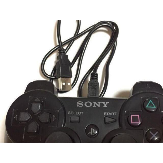 芸能人愛用 PS3 コントローラー対応 充電器 80cm ▽ PS3 コントローラー対応 充電器 80cm
