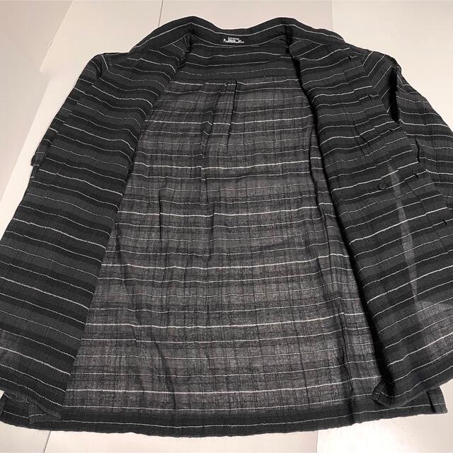 ISSEY MIYAKE(イッセイミヤケ)のイッセイミヤケ　ペルマネンテ　ブラウス　シャツ　黒系　 レディースのトップス(シャツ/ブラウス(長袖/七分))の商品写真