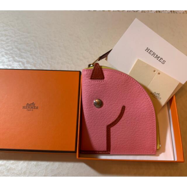 Hermes(エルメス)のエルメス　パドックコインケース（貴重なローズコンフェティ） レディースのファッション小物(コインケース)の商品写真