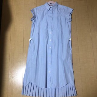 サカイ(sacai)の最終値下げ シャツワンピース サカイ sacai(ひざ丈ワンピース)