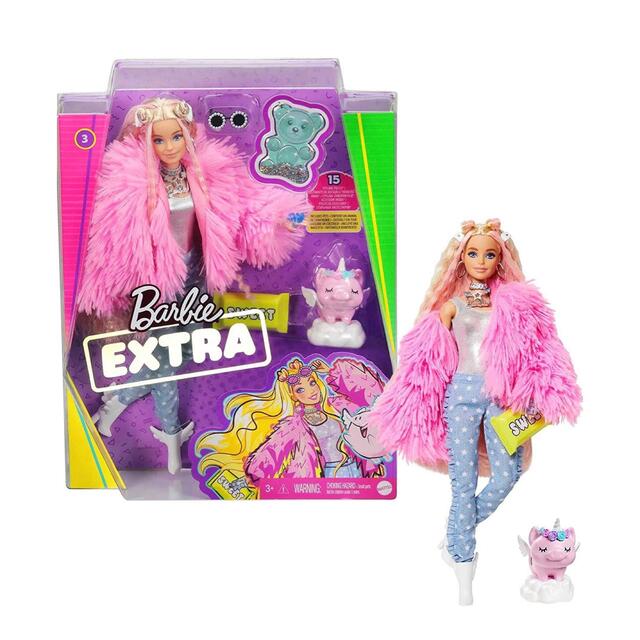 【日本未発売】EXTRA Barbie バービー人形　新品未使用