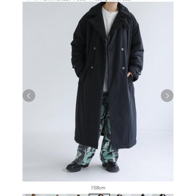 ダウンコートEMMA LIMBER Padding Trench Coat