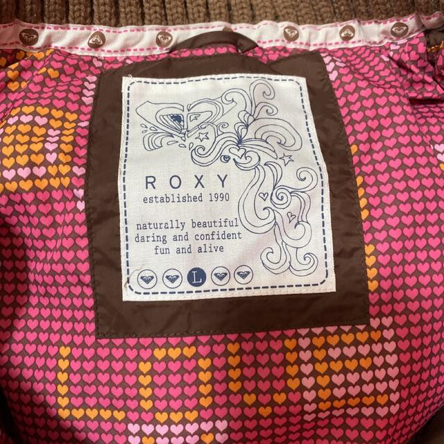 Roxy(ロキシー)のROXY⭐超暖かい可愛いニット•ダウン・パーカージャケット【Lサイズ】 レディースのジャケット/アウター(ダウンジャケット)の商品写真