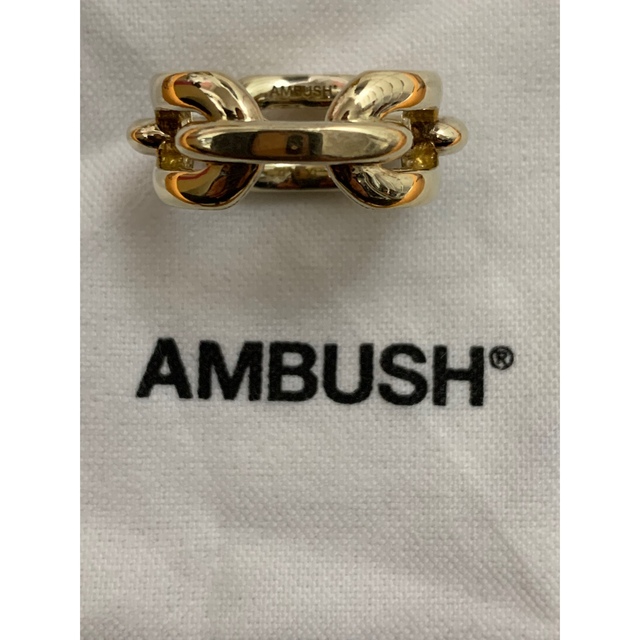 AMBUSH(アンブッシュ)のAMBUSH アンブッシュ チェーンリング ゴールド ＧＯＬＤ メンズのアクセサリー(リング(指輪))の商品写真