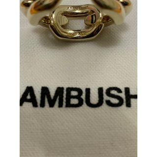 AMBUSH アンブッシュ チェーンリング ゴールド ＧＯＬＤ