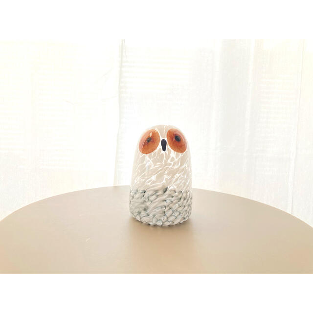 iittala - Owlet Lumi 小さな白いフクロウ Oiva Toikka バード 箱ありの通販 by maggie's shop