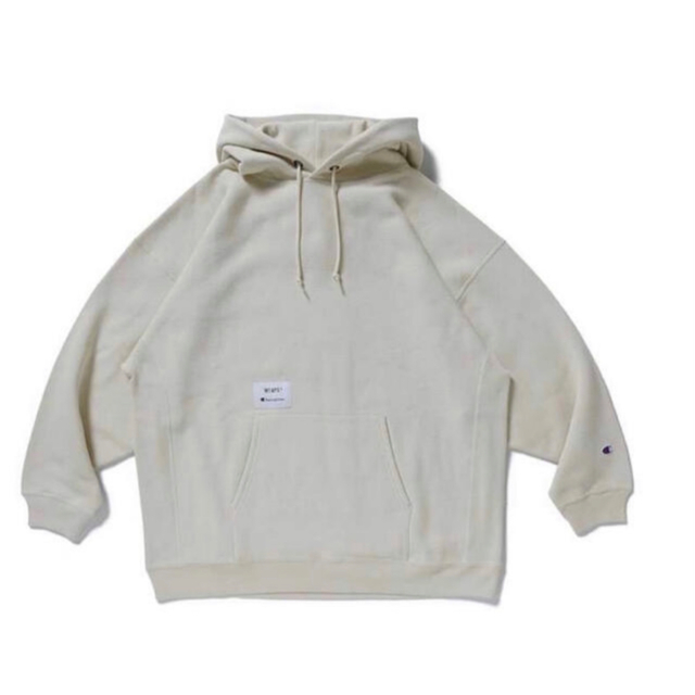 CHAMPION【新品】wtaps CHAMPION ACADEMY HOODED ブラック L