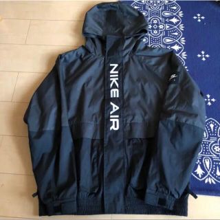 ナイキ(NIKE)のNIKE Nナイキ ウィンドフルジップ　NSW XL ブラック(ナイロンジャケット)