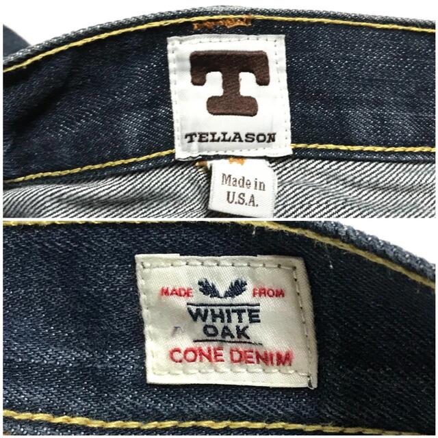 組み合わせ自由自在 TELLASON テラソン White Oak Cone Denim