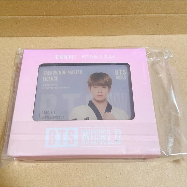 BTS WORLD 限定品 ジョングク トレカ マグネット