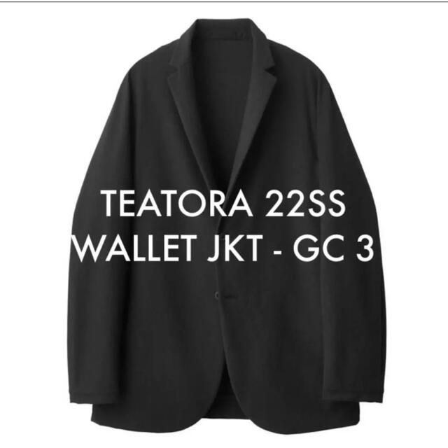 COMOLIの【TEATORA】#22SS WALLET JKT GHOST CODE 3