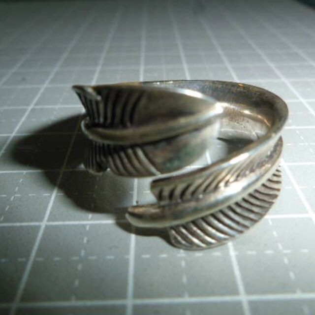 シルバー９２５　フェザーリング　TQ メンズのアクセサリー(リング(指輪))の商品写真