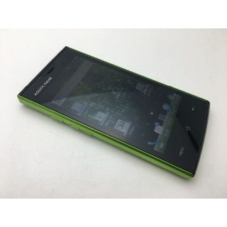 シャープ(SHARP)のsoftbank AQUOS PHONE 103SH グリーン◆美品◆338(スマートフォン本体)