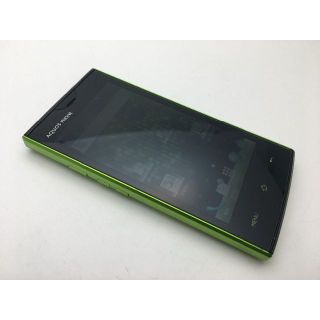 シャープ(SHARP)のsoftbank AQUOS PHONE 103SH グリーン◆美品◆340(スマートフォン本体)