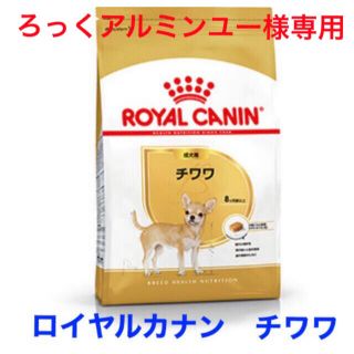 ろっくアルミンユー様専用　ロイヤルカナン　チワワ成犬用(ペットフード)