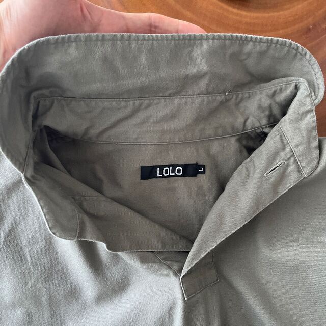 LOLO(ロロ)のLOLO プルオーバーシャツ メンズのトップス(シャツ)の商品写真