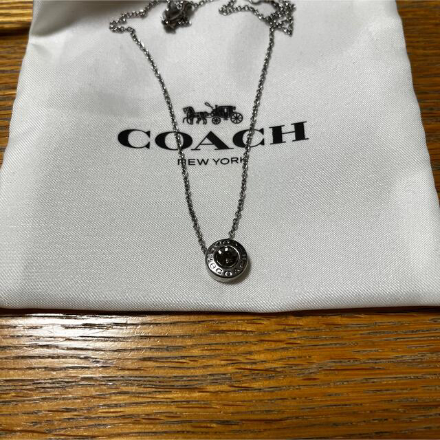 COACH(コーチ)の値下げしました！【使用品】【箱なし】COACH ネックレス シルバー レディースのアクセサリー(ネックレス)の商品写真