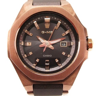 カシオ(CASIO)のカシオ BABY-G G-MS 腕時計 クォーツ MSG-W350CG ブラウン(腕時計)
