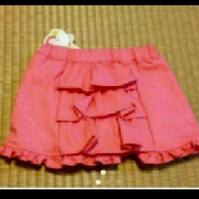 アンパンマンガールのピンクのスカート キッズ/ベビー/マタニティのベビー服(~85cm)(スカート)の商品写真