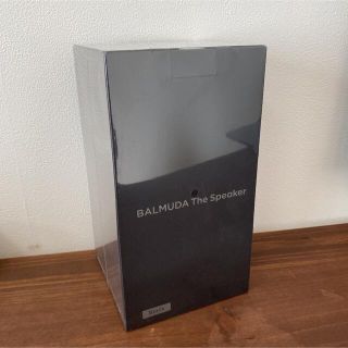 バルミューダ(BALMUDA)の【新品未開封品】BALMUDA The Speaker M01A-BK(スピーカー)