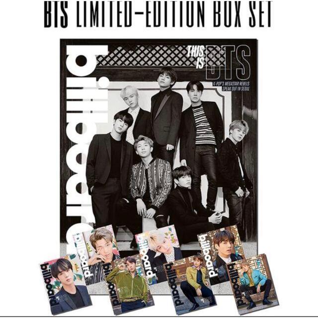 防弾少年団 billboard BTS limited-edition box