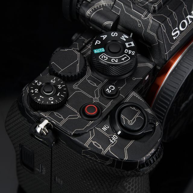 SONY ソニーα7SIII a7s3用 カメラ本体保護カーボンシート 5