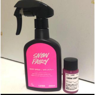 ラッシュ(LUSH)のおまけ付きLUSH フェアリーキャンディーボディスプレー❤(香水(女性用))