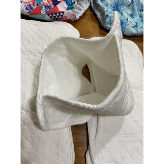 ★値下げ！★布おむつ、ライナーセット キッズ/ベビー/マタニティのおむつ/トイレ用品(布おむつ)の商品写真