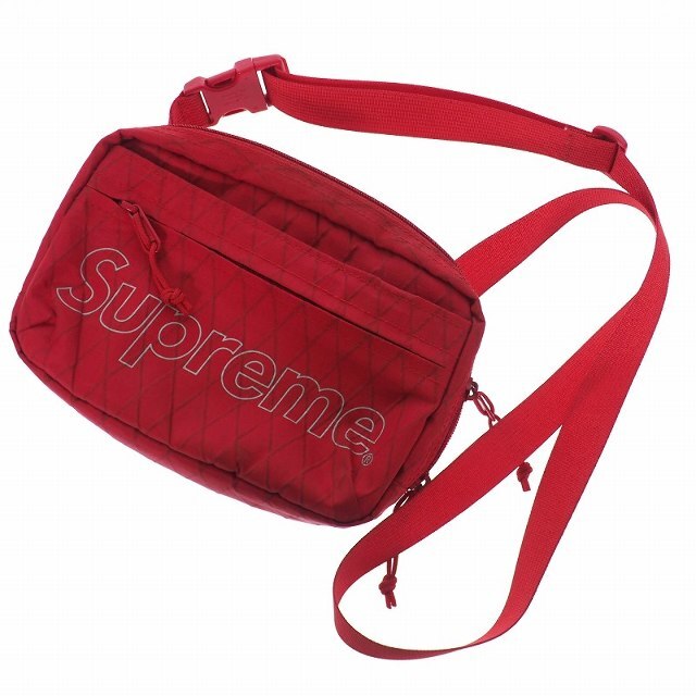 Supreme - シュプリーム 18AW Shoulder Bag Red ショルダーバッグの