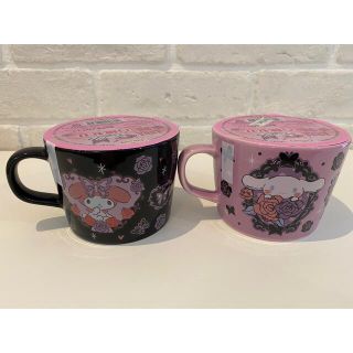 サンリオ(サンリオ)のファミマ限定 サンリオ ANNA SUI コラボ マグカップ 2 点セット(グラス/カップ)