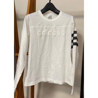 アディダス(adidas)の新品 アディダス　長袖Tシャツ 152〜158cm(Tシャツ(長袖/七分))