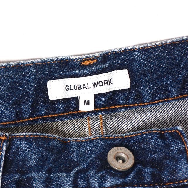 GLOBAL WORK(グローバルワーク)のGLOBAL WORK スリムストレートデニム Mサイズ メンズのパンツ(デニム/ジーンズ)の商品写真