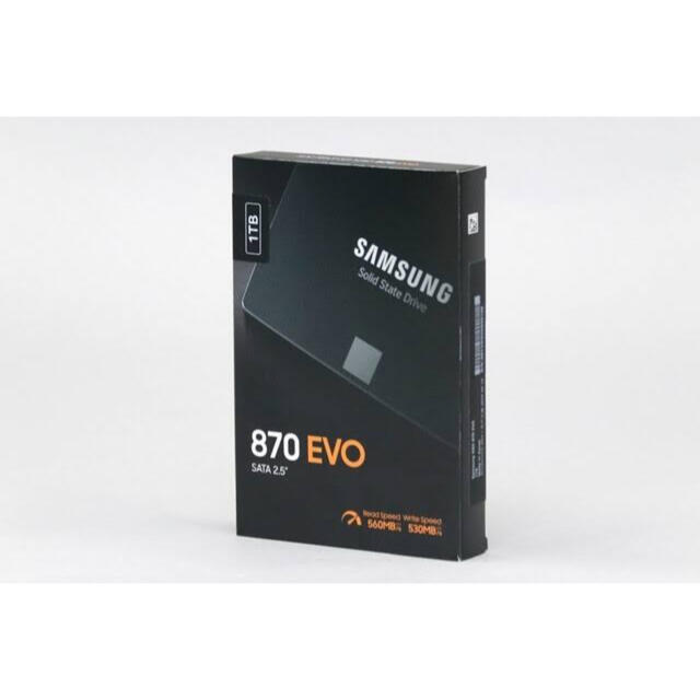 新品Samsung製 SSD 870EVO 1TB SATA 10個セットPCパーツ