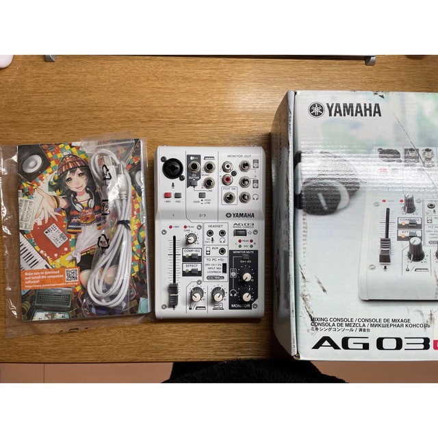 YAMAHA AG03 マランツ MPM-1000 マイク セット売り