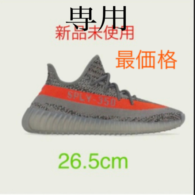 adidasアディダス イージーブースト350 V2 ベルーガ