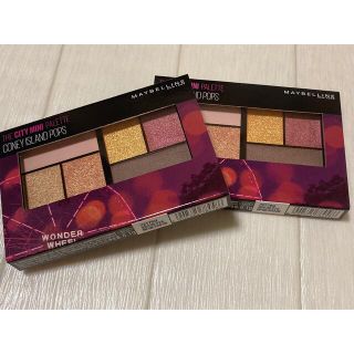 メイベリン(MAYBELLINE)の【新品未使用】M別売り可 2個 aybelline　シティミニパレット(アイシャドウ)