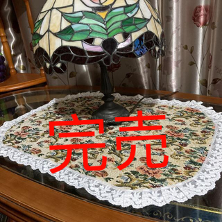ゴブラン織りトレー　敷物　カバーテーブルクロス　ランナー(テーブル用品)