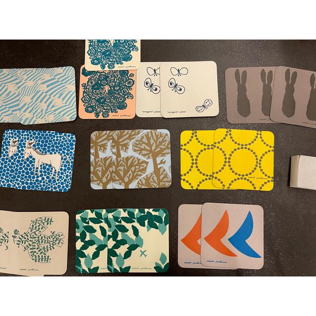 mina perhonen mina perhonen コースター新品プラス おまけコースター2枚✨の通販 by バンビ ミナ・ペルホネン hane coaster 2枚