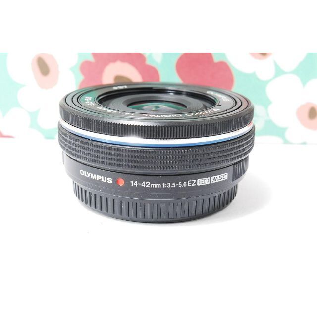 ❤電動ズーム❤️オリンパス 14-42mm EZ❤パンケーキレンズ❤大人気❤ 5