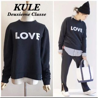 ドゥーズィエムクラス(DEUXIEME CLASSE)のKULE x Deuxieme Classe フロッキープリント スウェット(トレーナー/スウェット)