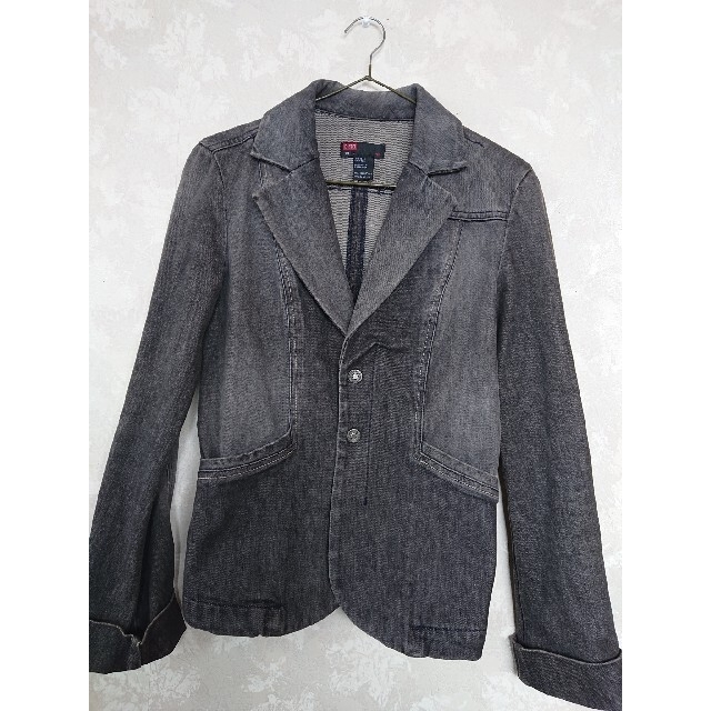 DIESEL - DIESEL→綺麗ブラックGジャンデニムテーラードジャケットM