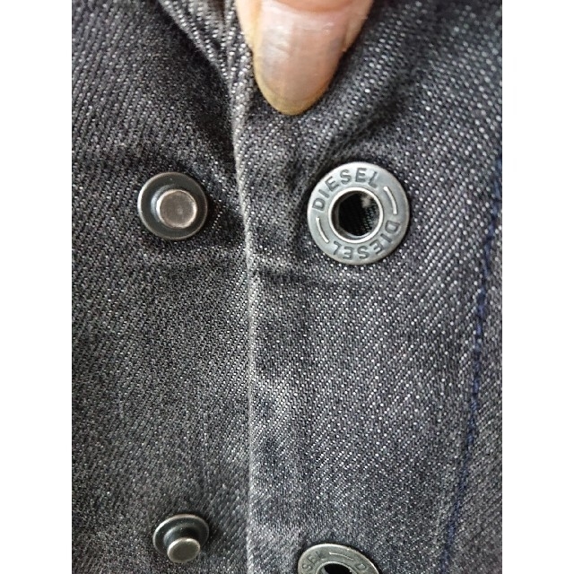 DIESEL - DIESEL→綺麗ブラックGジャンデニムテーラードジャケットM