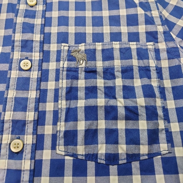 Abercrombie&Fitch(アバクロンビーアンドフィッチ)の値下げ　Abercrombie&Fitch　チェックシャツ メンズのトップス(シャツ)の商品写真