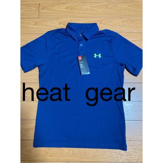 アンダーアーマー(UNDER ARMOUR)の新品未使用❗️アンダーアーマーheat gearポロシャツ❣️　MD(ポロシャツ)