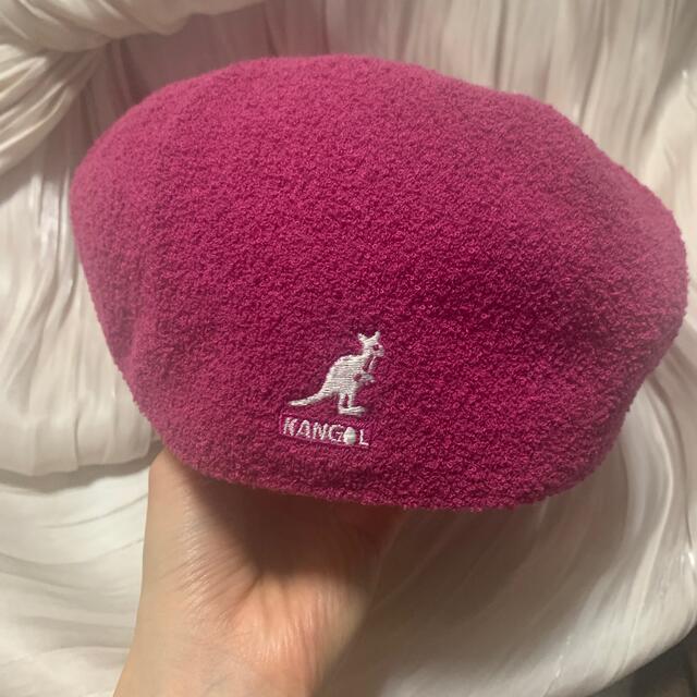 KANGOL(カンゴール)のカンゴール　ハンチング/ベレー帽　ピンク レディースの帽子(ハンチング/ベレー帽)の商品写真