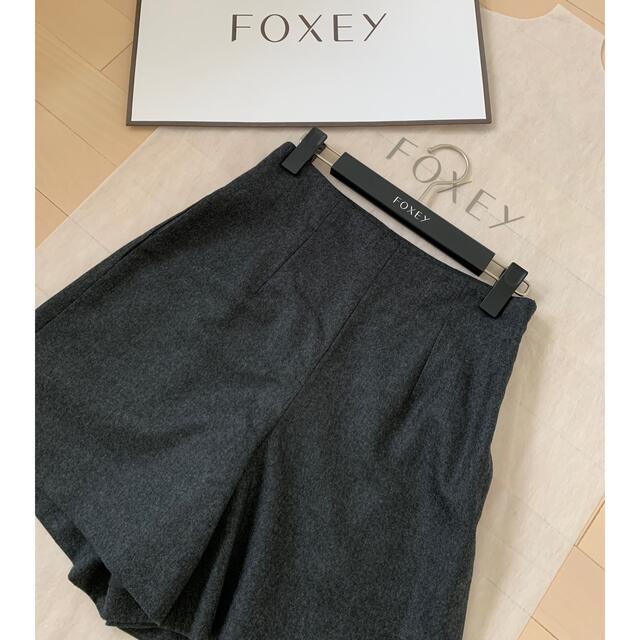 FOXEY(フォクシー)のフォクシー♡ウールショートパンツ♡38 レディースのパンツ(ショートパンツ)の商品写真