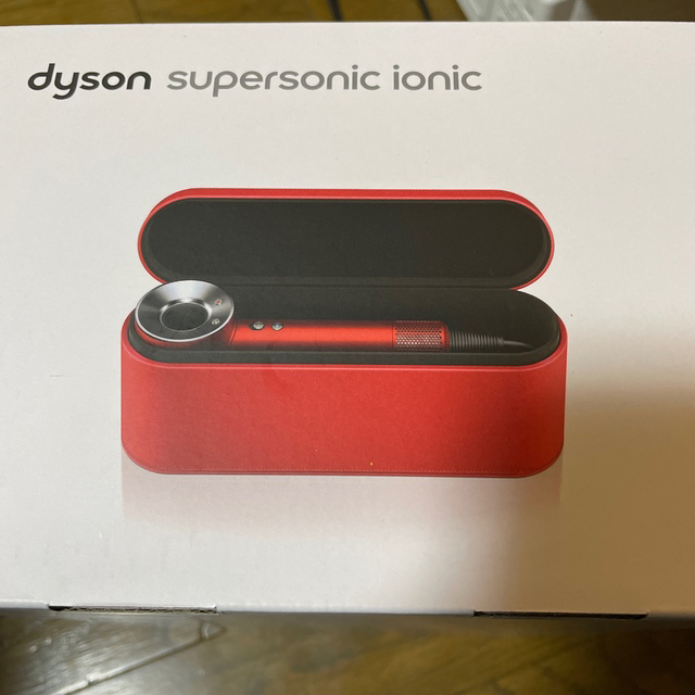 Dyson(ダイソン)の新品未開封　ダイソン　ドライヤー　レッド スマホ/家電/カメラの美容/健康(ドライヤー)の商品写真