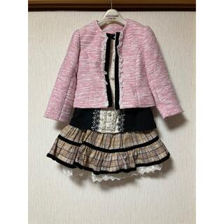 リズリサドール(LIZ LISA doll)の卒園式　入学式　リズリサ ドール☆ 上下セット　ジャケット　スカート(ドレス/フォーマル)