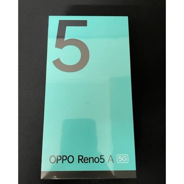 OPPO Reno5A アイスブルー ワイモバイル版 56974