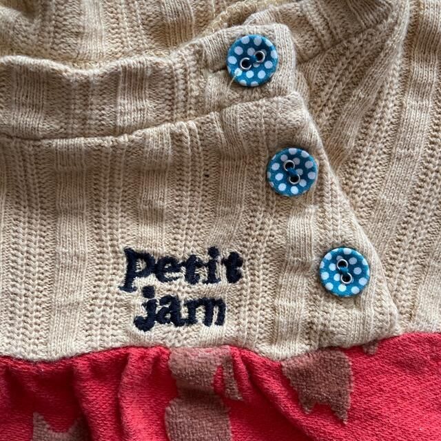 Petit jam(プチジャム)のプチジャム チュニック 95 キッズ/ベビー/マタニティのキッズ服女の子用(90cm~)(Tシャツ/カットソー)の商品写真